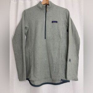 Patagonia Gray Zigzag Fleece Pullover